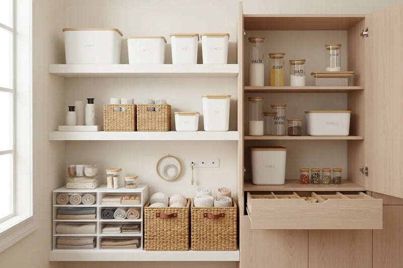 Home Organization & Aesthetic Storage
