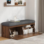 49-inch Dual Door Ottoman Bench