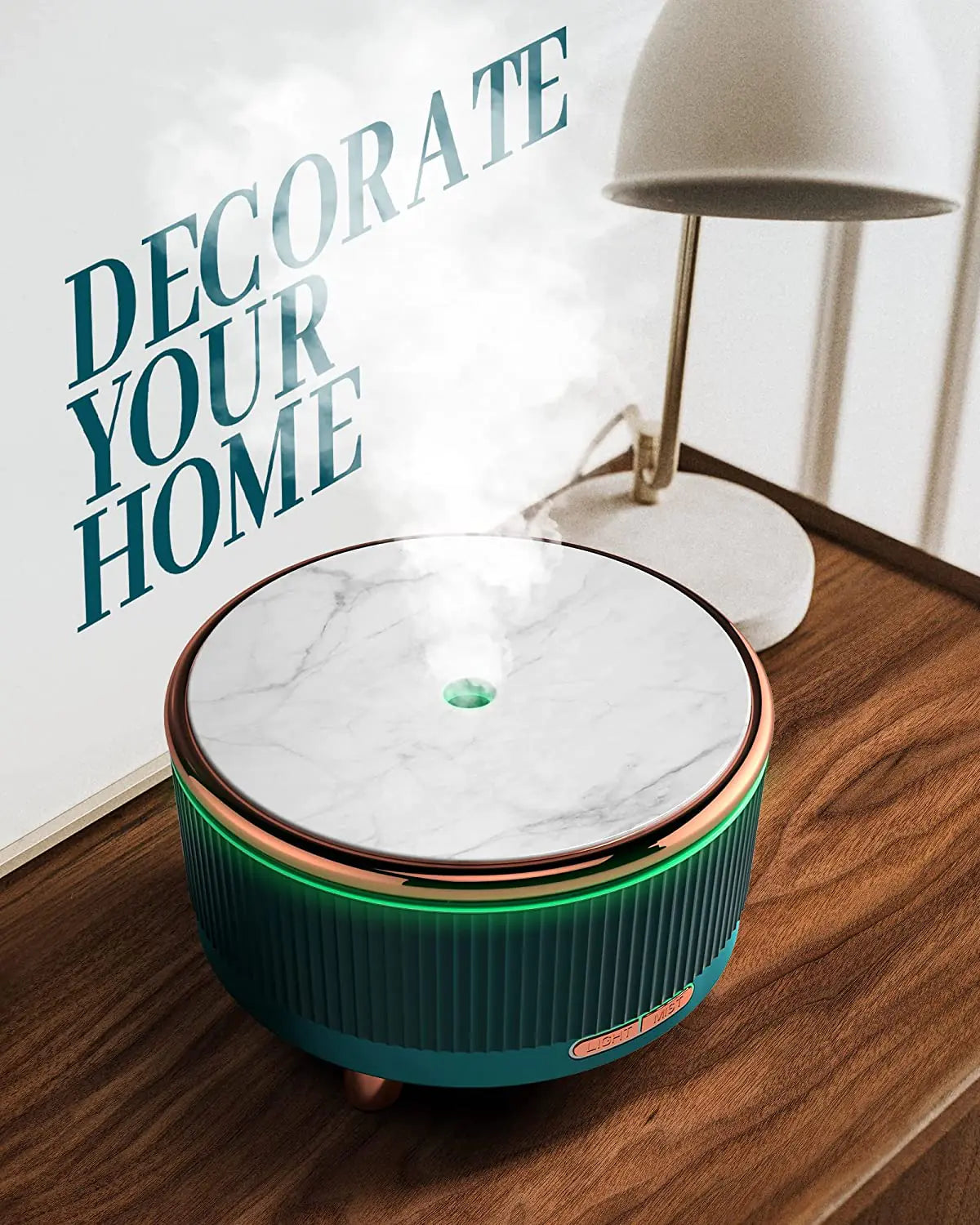 Emerald Quiet Essence LED Diffuser NovaNest Co.