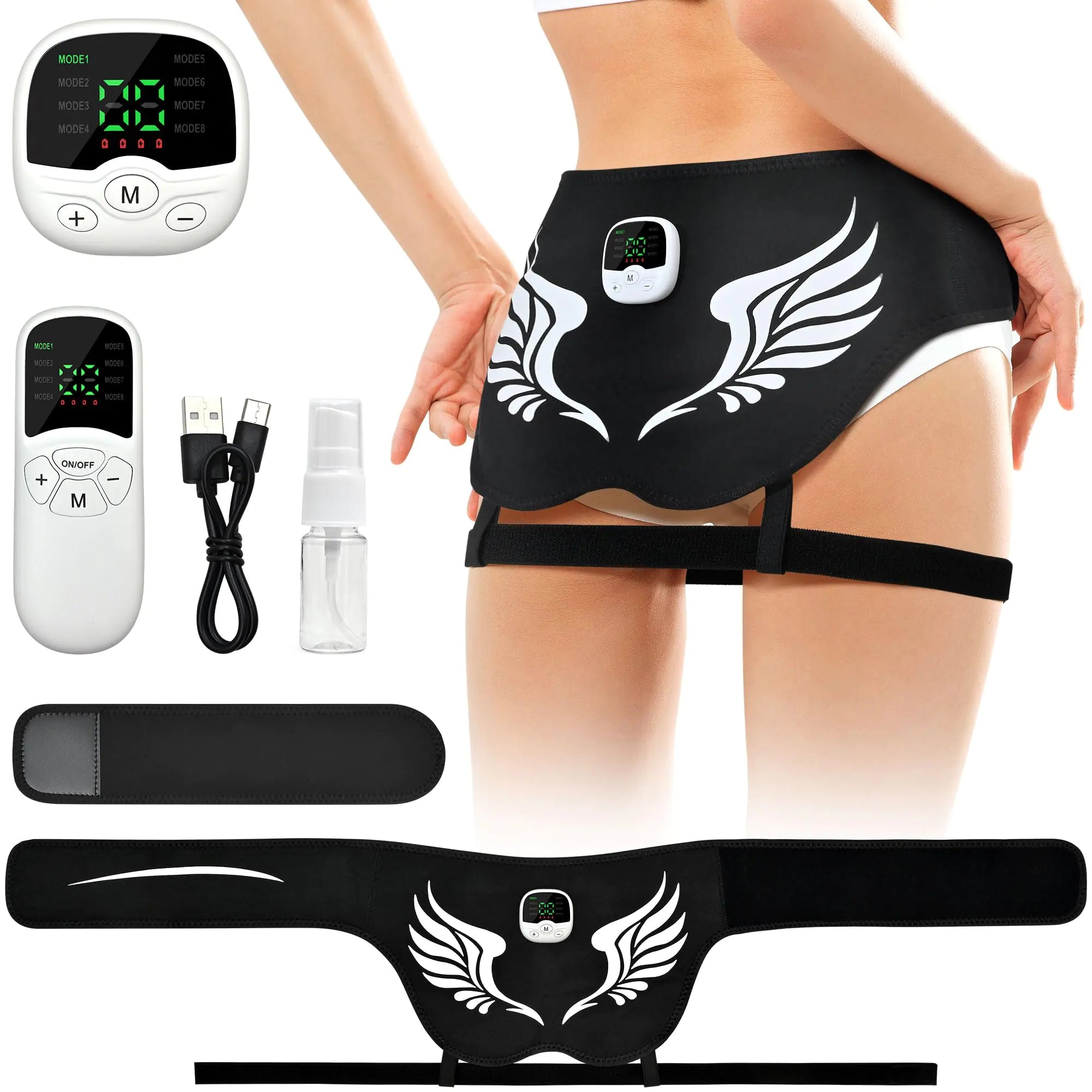 Smart ABS Stimulator - 8-Mode Wireless Fitness Gear