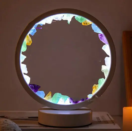 Earth Gemstone Glow LED Lamp NovaNest Co.