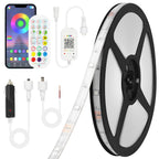 35ft ColorSync Waterproof  LED Strips with Remote & App Control NovaNest Co.