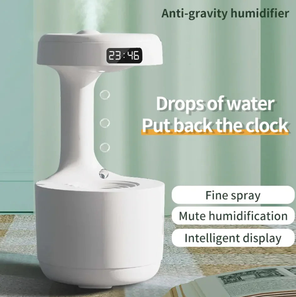 Zero-Gravity Aroma Mist Clock Nest & Nova