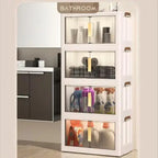 Collapsible Closet Organizer Bins with Doors