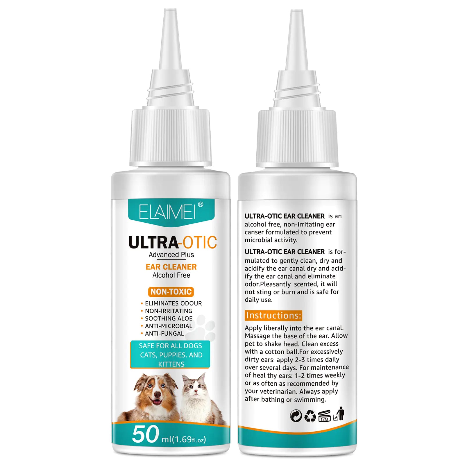 Pet Ear Cleaner 50ml NovaNest Co.