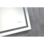 LED Illuminated Anti-Fog Bathroom Mirror NovaNest Co.