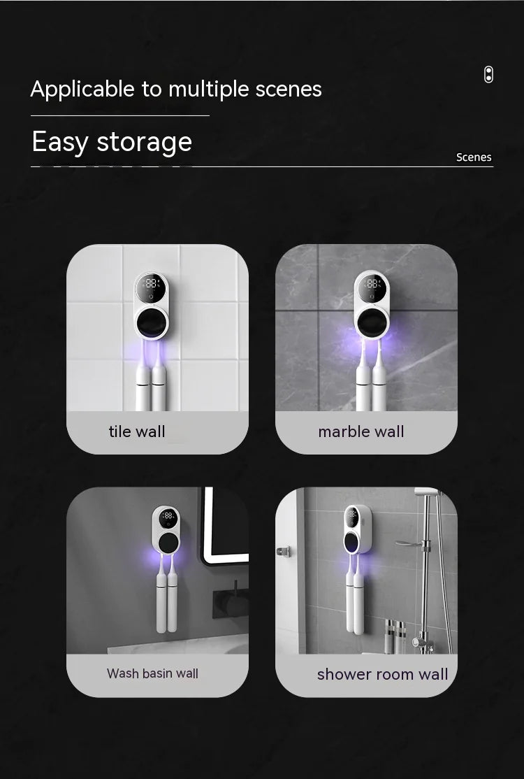 UV Toothbrush Holder & Sanitizer NovaNest Co.