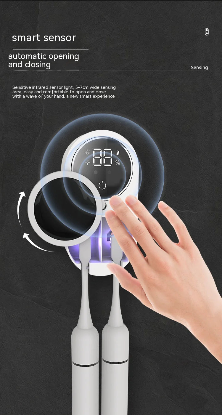 UV Toothbrush Holder & Sanitizer NovaNest Co.