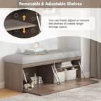 49-Inch Multi-Storage Ottoman