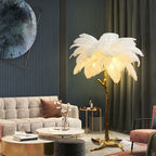 Feather Copper Floor Lamp NovaNest Co.