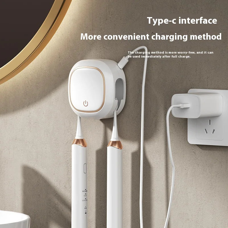 Wall-Mount Electric Toothbrush Organizer NovaNest Co.