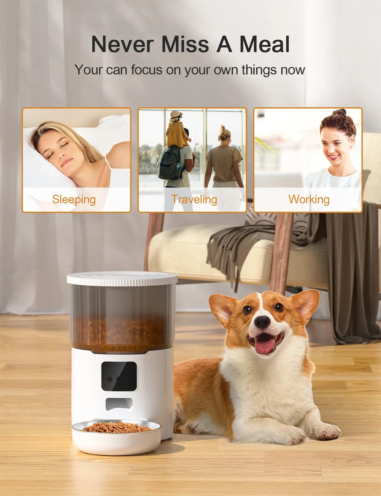 Smart Automatic Pet Feeder NovaNest Co.