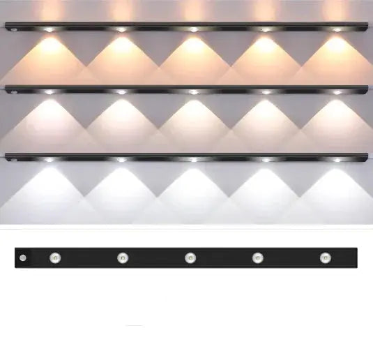 Sleek Sensor USB Rechargeable Closet Light Nest & Nova