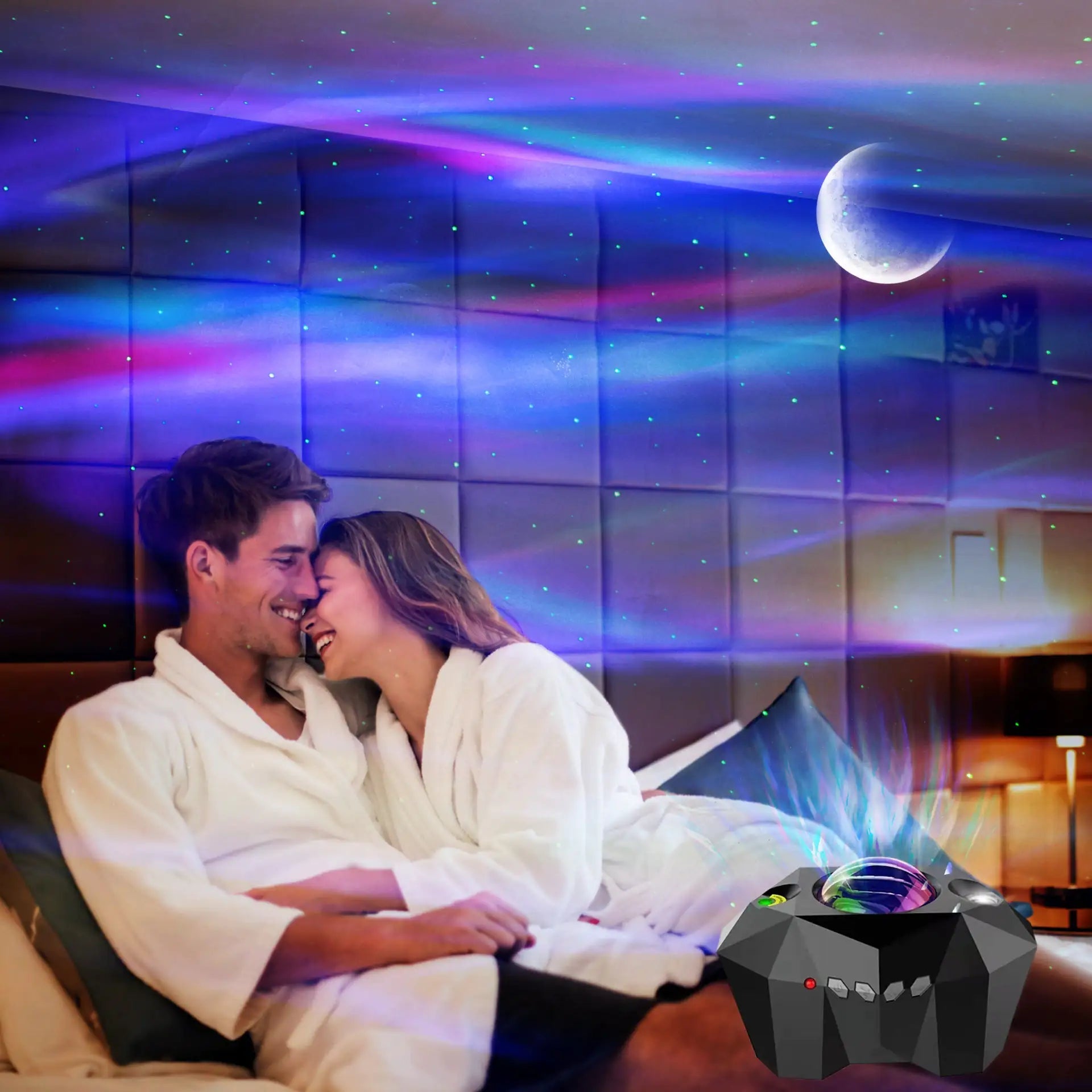 Ocean Star Music Bluetooth Projector Lamp Nest & Nova