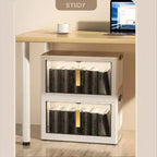 Collapsible Closet Organizer Bins with Doors