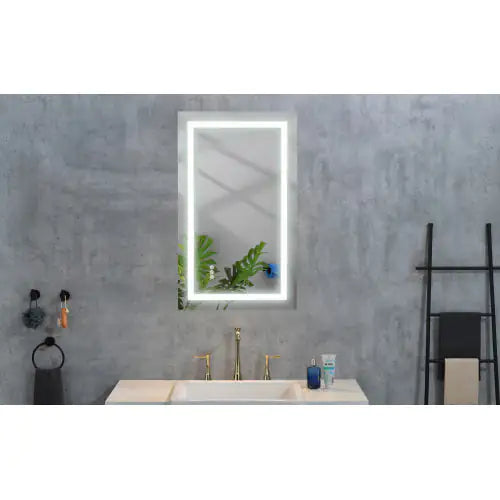LED Illuminated Anti-Fog Bathroom Mirror NovaNest Co.