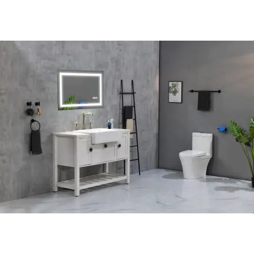 LED Illuminated Anti-Fog Bathroom Mirror NovaNest Co.
