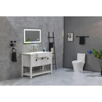 LED Illuminated Anti-Fog Bathroom Mirror NovaNest Co.