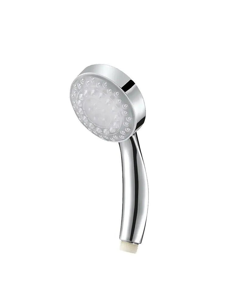 Handheld 7 Color Changing LED GlowLight Shower Head Nest & Nova