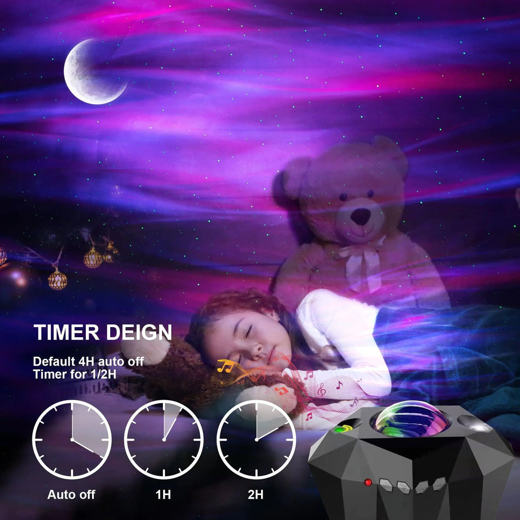 Ocean Star Music Bluetooth Projector Lamp Nest & Nova