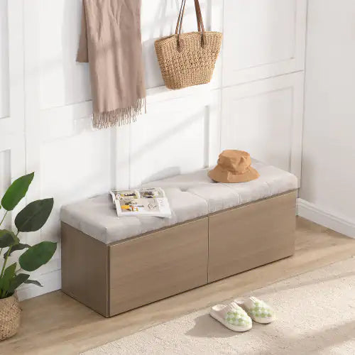 49-Inch Multi-Storage Ottoman