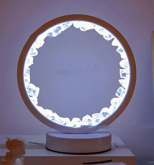 Earth Gemstone Glow LED Lamp NovaNest Co.