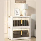 Collapsible Closet Organizer Bins with Doors
