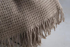 Luxe All-Season Waffle TV Blanket - Beige NovaNest Co.