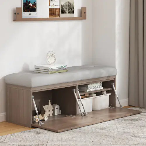 49-Inch Multi-Storage Ottoman