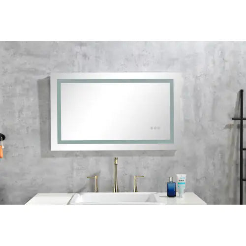 LED Illuminated Anti-Fog Bathroom Mirror NovaNest Co.