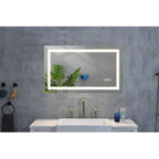 LED Illuminated Anti-Fog Bathroom Mirror NovaNest Co.
