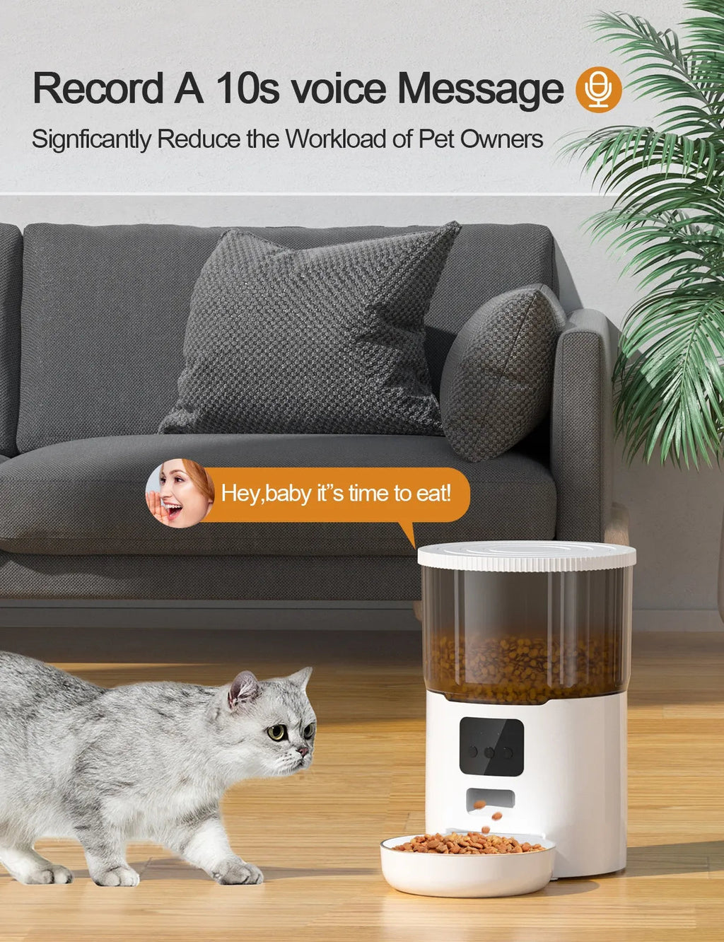Smart Automatic Pet Feeder NovaNest Co.