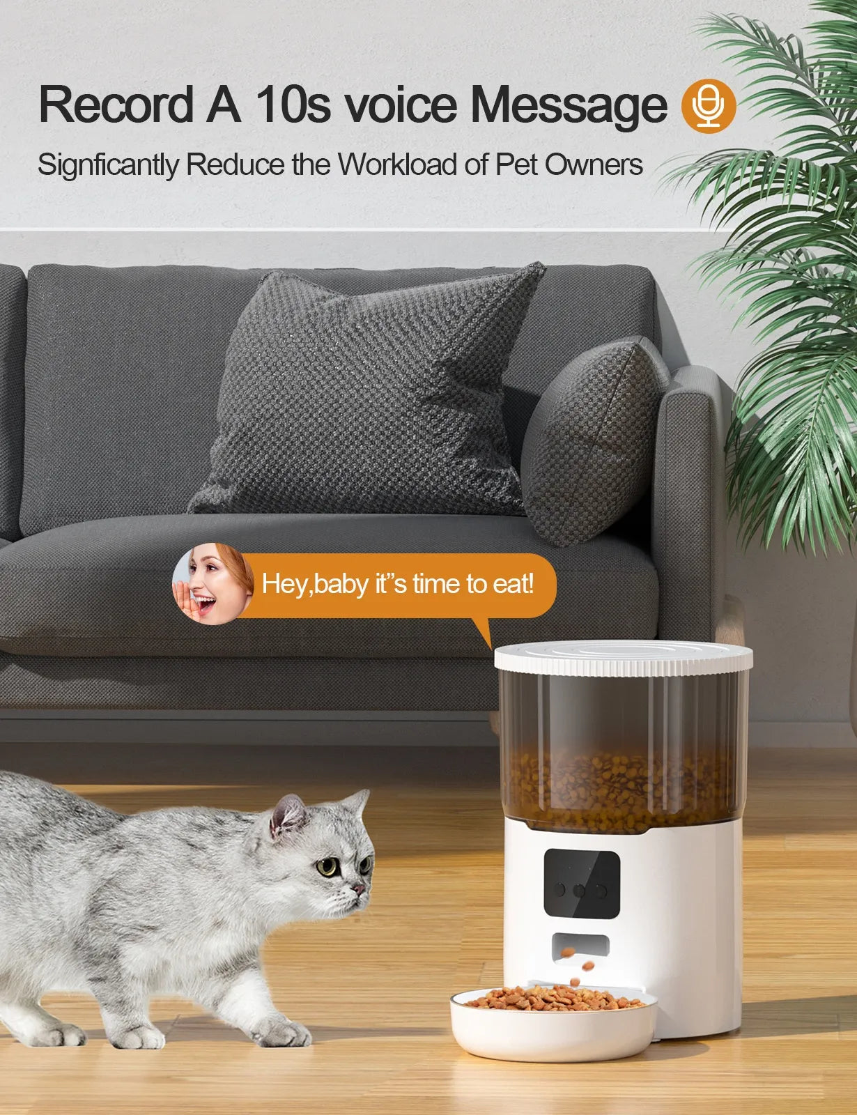 Smart Automatic Pet Feeder NovaNest Co.
