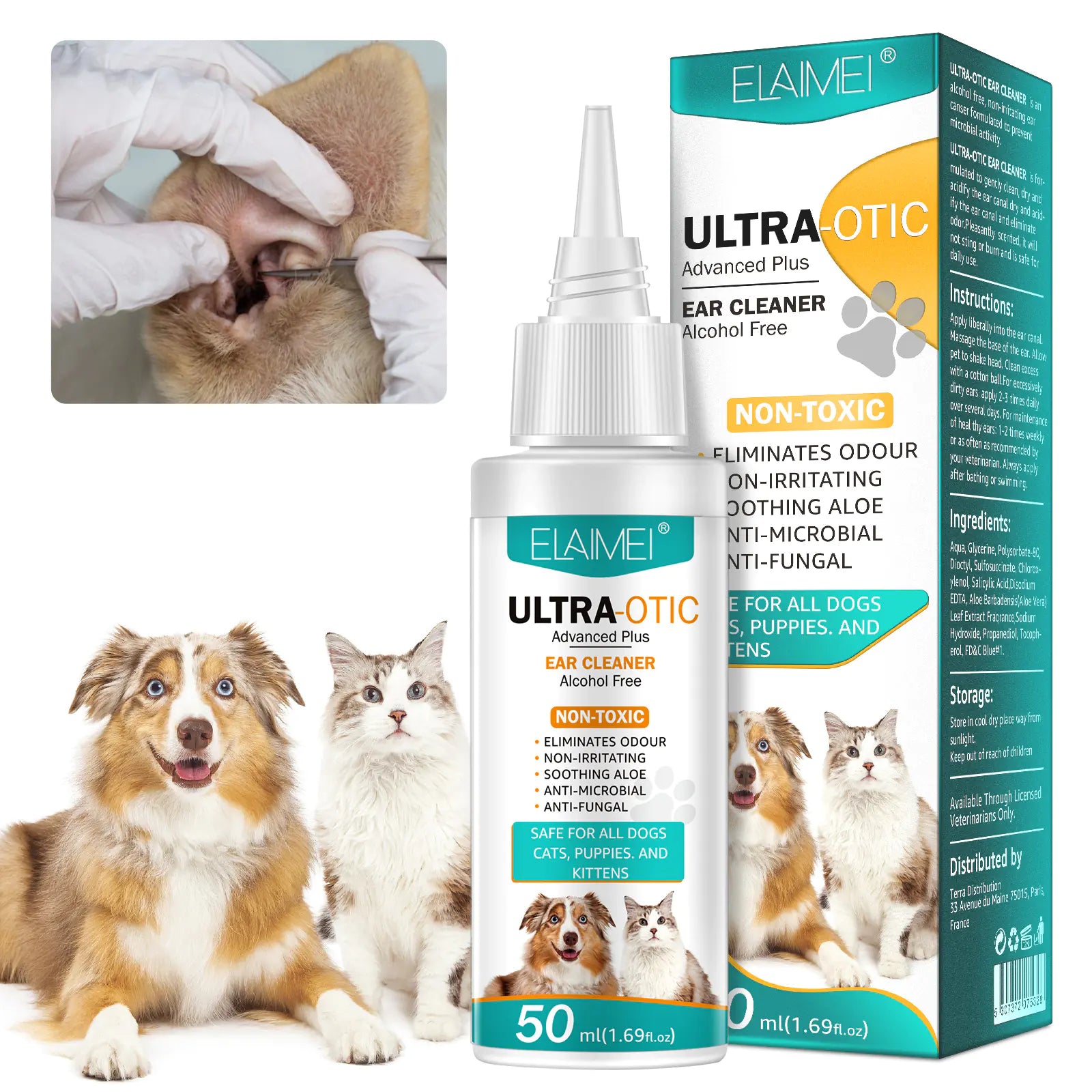 Pet Ear Cleaner 50ml NovaNest Co.
