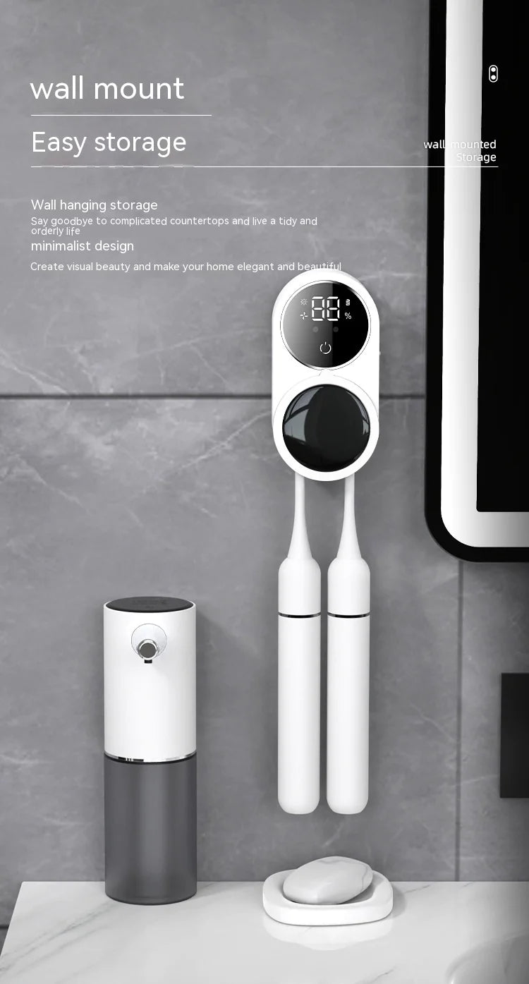 UV Toothbrush Holder & Sanitizer NovaNest Co.