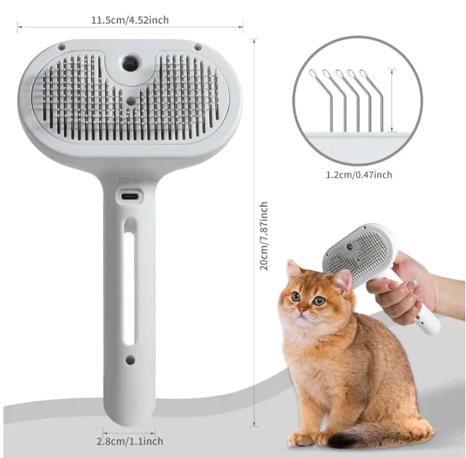 Pet Hair Spray Brush NovaNest Co.