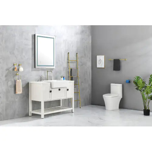 LED Illuminated Anti-Fog Bathroom Mirror NovaNest Co.